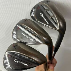 送料無料★TaylorMade HI-TOE RAW 52°56°62° 3本セット ハイトゥ NSPRO950GH NEO Sフレックス テーラーメイド 管理番号14449