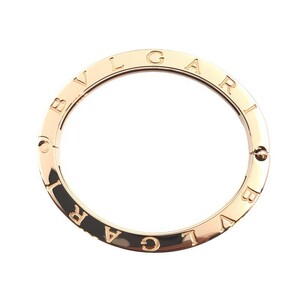 ブルガリ BVLGARI ビーゼロワン バングル 750PG/黒セラミック Sサイズ K18ピンクゴールド セラミック ジュエリー 中古