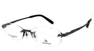 新品 日本製 ローデンストック 眼鏡 メガネ RODENSTOCK R2208 B 53mm βチタン ツーポイント フレーム