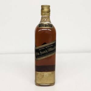 1円〜/JOHNNIE WALKER（ジョニーウォーカー）ブラックラベル エクストラスペシャル 金キャップ 43％ 760ml