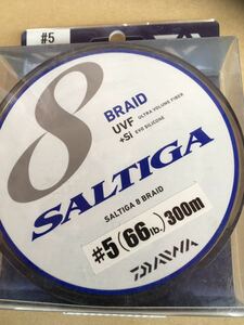 ダイワ UVF ソルティガセンサー 8ブレイド＋Si 5号 300m 未使用　無料発送