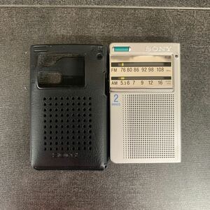 SONY ソニー FM AM ラジオ ポケッタブルラジオ ポケットラジオ ノイズカット ICF-R46 昭和レトロ 