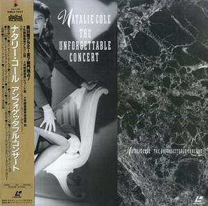 B00171350/LD/ナタリー・コール(NATALIE COLE)「The Unforgettable Concert (1992年・WML5-7023)」