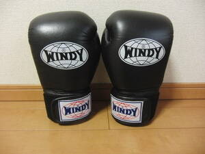 WINDY ウインディ ボクシンググローブ 14オンス 黒 BGVH 14oz トレーニング ムエタイ キックボクシング