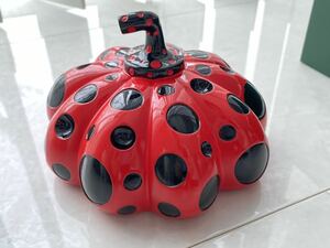 草間彌生 カボチャ パンプキン オブジェ yayoi kusama 新品 レッド