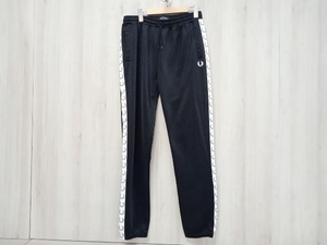 FRED PERRY フレッドペリー Taped Track Pant／ブラック ジャージ Mサイズ