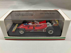 brumm 1/43 フェラーリ 312 T5 1980年ブラジルGP Gilles Villeneuve ドライバー付 #2 ブルム