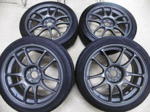 WORK エモーション CR Kai 18インチ 7.5J +48 5穴 100 215/45R18 プリウス ウィッシュ カローラ インプレッサ レガシィ