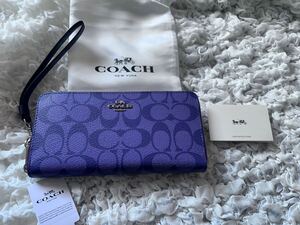 COACH コーチ 長財布 ラウンドファスナー C4452 新品 35 