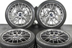 ☆ENKEI エンケイ PFM1 18インチ☆PCD114.3 7.5J +48☆ミシュラン PS3☆225/40R18☆FD2 シビック DC5 インテグラ タイプR アテンザ☆