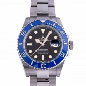 ロレックス ROLEX サブマリーナー デイト 126619LB ブラック/ドット文字盤 中古 腕時計 メンズ