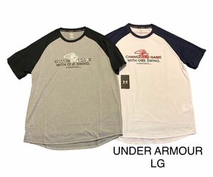 新品 正規品【UNDER ARMOUR/アンダーアーマー】UA テック ショートスリーブTシャツ 2枚セット◆LG◇半袖 Tシャツ 