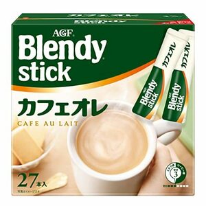 AGF ブレンディ スティック カフェオレ 27本 【 スティックコーヒー 】