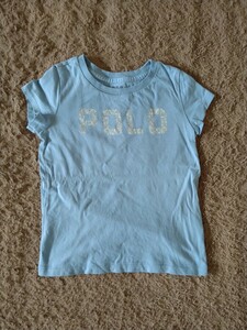 ポロ・ラルフローレン　キッズ　女の子　半袖 Tシャツ　ロゴT　サイズ4t 110
