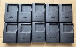 【CANON純正10個セット】バッテリー充電器 CB-2LF 通電確認済 送料無料