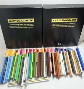 カリスマカラー油彩色鉛筆100色以上まとめて・使用少な目・油性色鉛筆・プリズマカラー・サンフォード