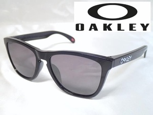 4293[A]【OAKLEY◆オークリー】FROGSKINS フロッグスキン/サングラス/PRIZM プリズム/黒 ブラック/OO9245-6254