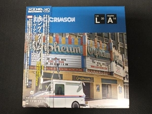 キング・クリムゾン CD ライヴ・アット・オルフェウム(K2HD HQCD+DVD-Audio)