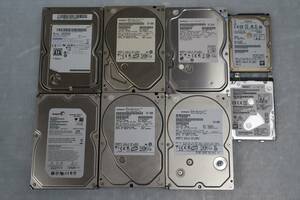 CB8645 H L SAMSUNG HD322GI 320GB /HITACHI 320GB/HITACHI 500GB SEAGATE320GB/ HGST 500GB ☆正常品8個セット