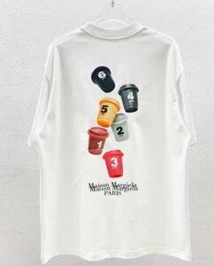 Maison Margiela メゾン マルジェラ トップス Tシャツ メンズ レディース カジュアル ホワイト L