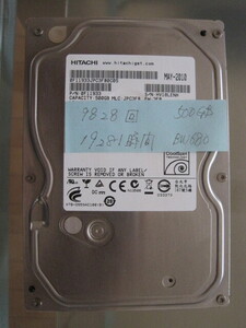 ★1円スタート★HDD 10台セット★Hitachi製HDD 500GBx10台★3.5インチ★SATA★