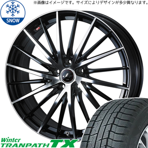 プリウスα ノア ヴォクシー 205/60R16 TOYO トランパス TX レオニス FR 16インチ 6.5J +40 5H114.3P スタッドレスタイヤ ホイール 4本SET