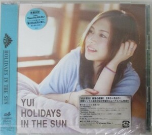 ♪ 541　CD＋DVD　ジャパニーズポップス　ユイ / YUI HOLIDAYS IN THE SUN　to Mother/again/Parade/GLORIA 初回生産限定盤 未使用・未開封