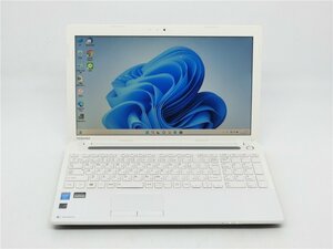 最新Win11Pro/カメラ内蔵/中古/15型/ノートPC/SSD256GB/8GB/4世代i5/TOSHIBA　B354/25KWB　新品無線マウス　MS office2021ProPlus搭載