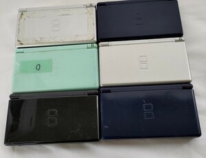 1円オークション☆6台セット☆ Nintendo☆ DS lite☆ ニンテンドーDS☆ Lite☆ジャンク☆管理番号M427-2