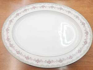 #14014 NORITAKE CHINA GLENWOOD ノリタケ グレンウッド 大皿 5770M プレート 約40.5×31cm 食器　お皿　ブランド　
