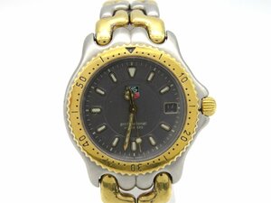 1円◆稼働◆ タグホイヤー WG1220-KO グレー クオーツ ユニセックス 腕時計 M13702