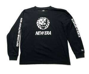 ★正規品・捨値！NEWERA【ニューエラ】ロングプリントTシャツ NEW JAPAN PRO-WRESTLING BK XXL 定価8800円