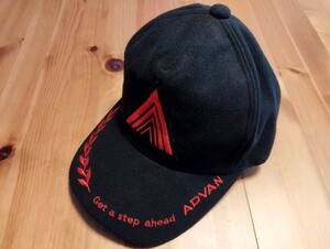 ADVAN アドバン ウィナーズキャップ キャップ 帽子 キャップ ヨコハマ YOKOHAMA ヨコハマタイヤ 黒 旧ロゴ フリーサイズ