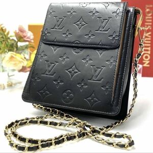 美品 ルイ ヴィトン ヴェルニ モット ショルダー ハンド バッグ ヌメ革　アクセソワール レキシントン ポーチ LOUIS VUITTON