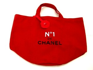 CHANEL シャネル 非売品 ノベルティ 激レア トートバッグ レッド