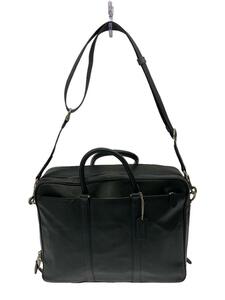 COACH◆ブリーフケース/レザー/BLK/25975