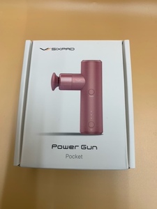 【7404】新品未使用 SIXPAD シックスパッド パワーガンポケット ピンク Power Gun Pocket