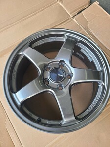 ENKEI Performance Line PF05 17インチ 17x7.0J 5/114.3 +45 DS ダークシルバー 1本【キズ有り】