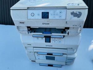 本体のみ　EPSON エプソン プリンター　まとめ3台　EP-707A EP-711A EP-805A 動作未確認　ジャンク品