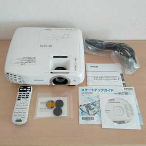 即決！美品 EPSON エプソン 3D対応ホームプロジェクター EH-TW5200 ランプ点灯時間43時間 16:9 FullHD 2000lm