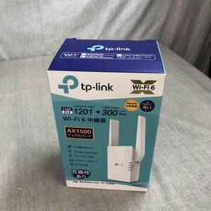 TP-Link WIFI 無線LAN 中継器 Wi-Fi6 対応 1200 + 300Mbps 11ax/ac/n/a/g/b APモード ギガ有線LANポート RE505X/A