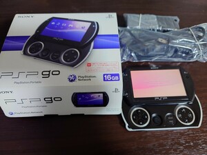 PSP 本体 PSP go PSP-N1000 16GB ピアノブラック 充電ケーブル 箱付き