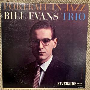 1961年 初期US盤 Mono Bill Evans Portrait In Jazz ビル・エヴァンス RIVERSIDE