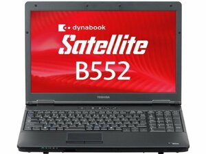 東芝 dynabook Satellite B552 第3世代 Core i3/4GB/320GB/最新OS Windows10(中古品)　(shin