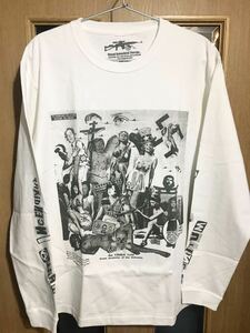 幻 激レア 新品 stlth undercover GISM Tシャツ ホワイト　SAKEVI G.I.S.M. アンダーカバー ジョニオ scab 瘡蓋 ステルス 白 xlサイズ