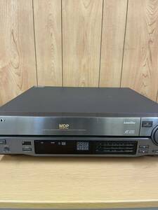 1-437 【通電OK/ジャンク品】SONY MDP-333 LD プレーヤー　レーザー　ディスク　ソニー