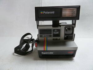 【ジャンク】 ポラロイドカメラ Supercolor 635 Polaroid
