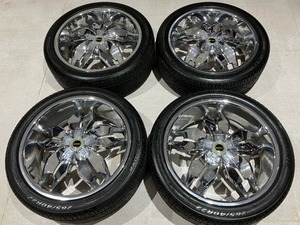 265/40R22 PCD127/5H DELINTE デリンテ D8 デザートストームプラス STRADAホイール 4本セット デュランゴなど