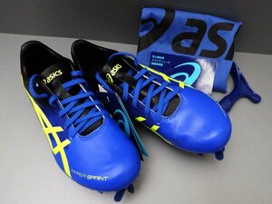 #【タグ付】asics アシックス HYPERSPRINT 7 ハイパースプリント 1093A087 400 23.5cm 訳あり ハンドル付 陸上スパイク 兼用 短距離(札)