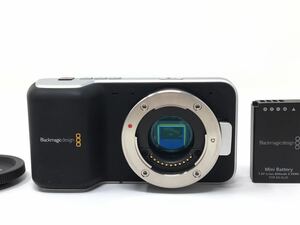 Blackmagic Design シネマカメラ Blackmagic Pocket Cinema Camera マイクロフォーサーズマウント MFT フルHD対応